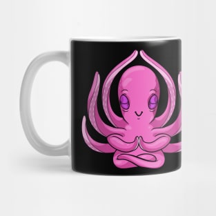 Octopus at Yoga Exercise Mug